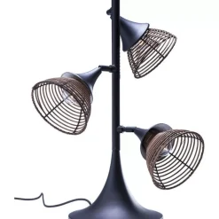 Tischleuchte Rattan Tre