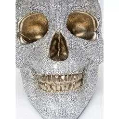 Tischleuchte Skull Crystals Front 44Cm