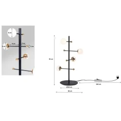 Tischleuchte Trapez 52