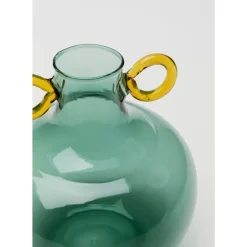 Vase Amore Handle Blau 16Cm