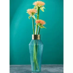 Vase Barfly Light Blue 43Cm