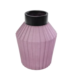 Vase Barfly Pink Matt 28Cm