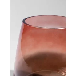 Vase Glow Rot 23Cm