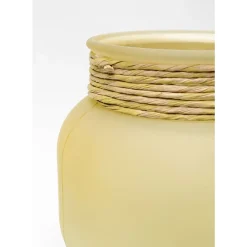 Vase Isola Storm Gelb 18Cm