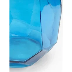 Vase Origami Blau 35Cm