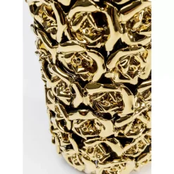 Vase Rose Multi Gold 45Cm