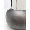 Vase Vesuv Schwarz 42Cm