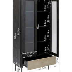 Vitrine Milano 170X80