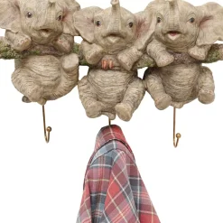 Wandhaken Three Mini Elephants
