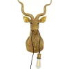Wandleuchte Animal Goat Gold 45X74Cm