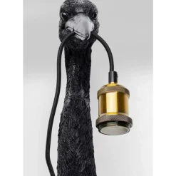 Wandleuchte Animal Heron Schwarz 26X62Cm