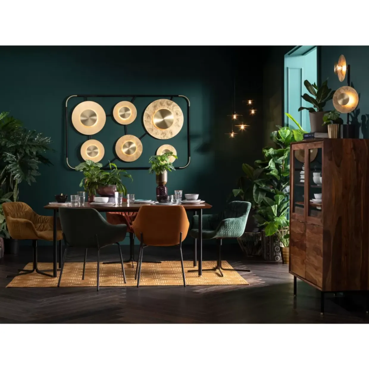 Wandleuchte Disc 6Er