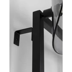 Wandleuchte Mariposa Schwarz Smoke 116X198Cm