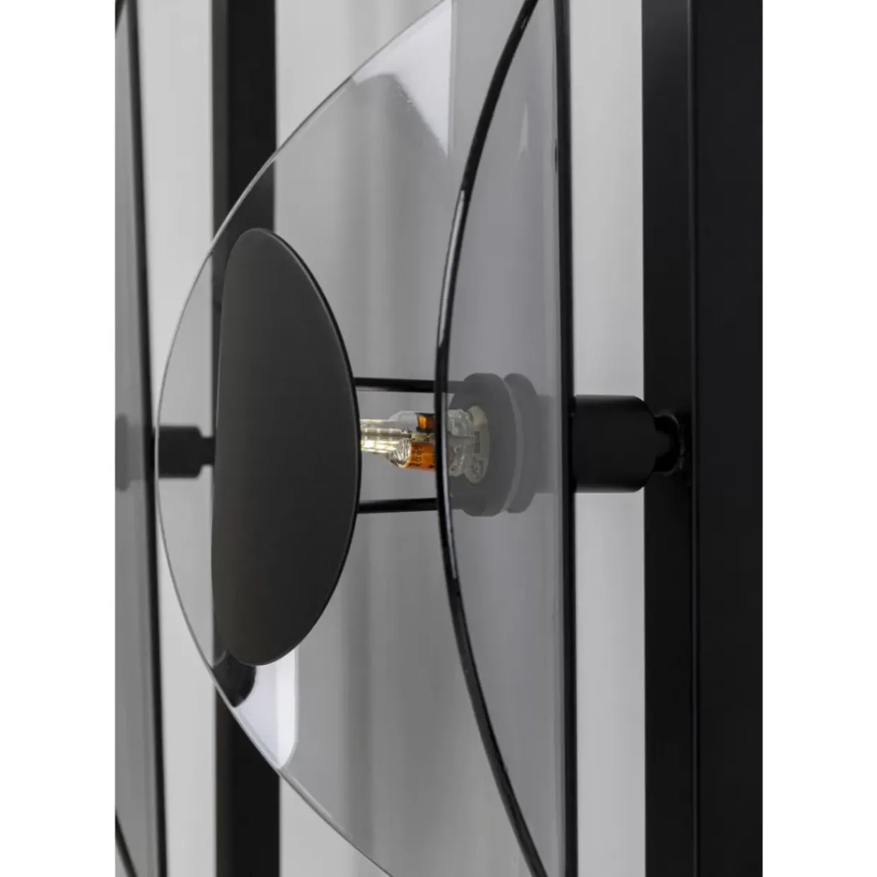 Wandleuchte Mariposa Schwarz Smoke 116X198Cm