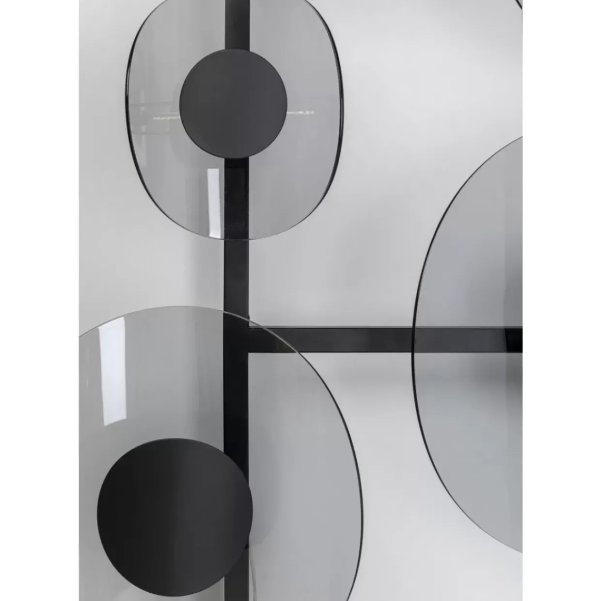 Wandleuchte Mariposa Schwarz Smoke 116X198Cm