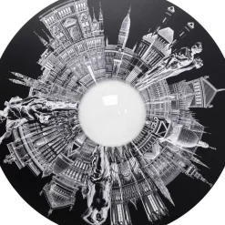 Wandobjekt City Pupil O160Cm