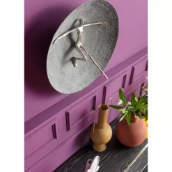 Wandobjekt Umano Silber O60Cm