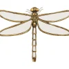 Wandschmuck Dragonfly Mirror 35Cm