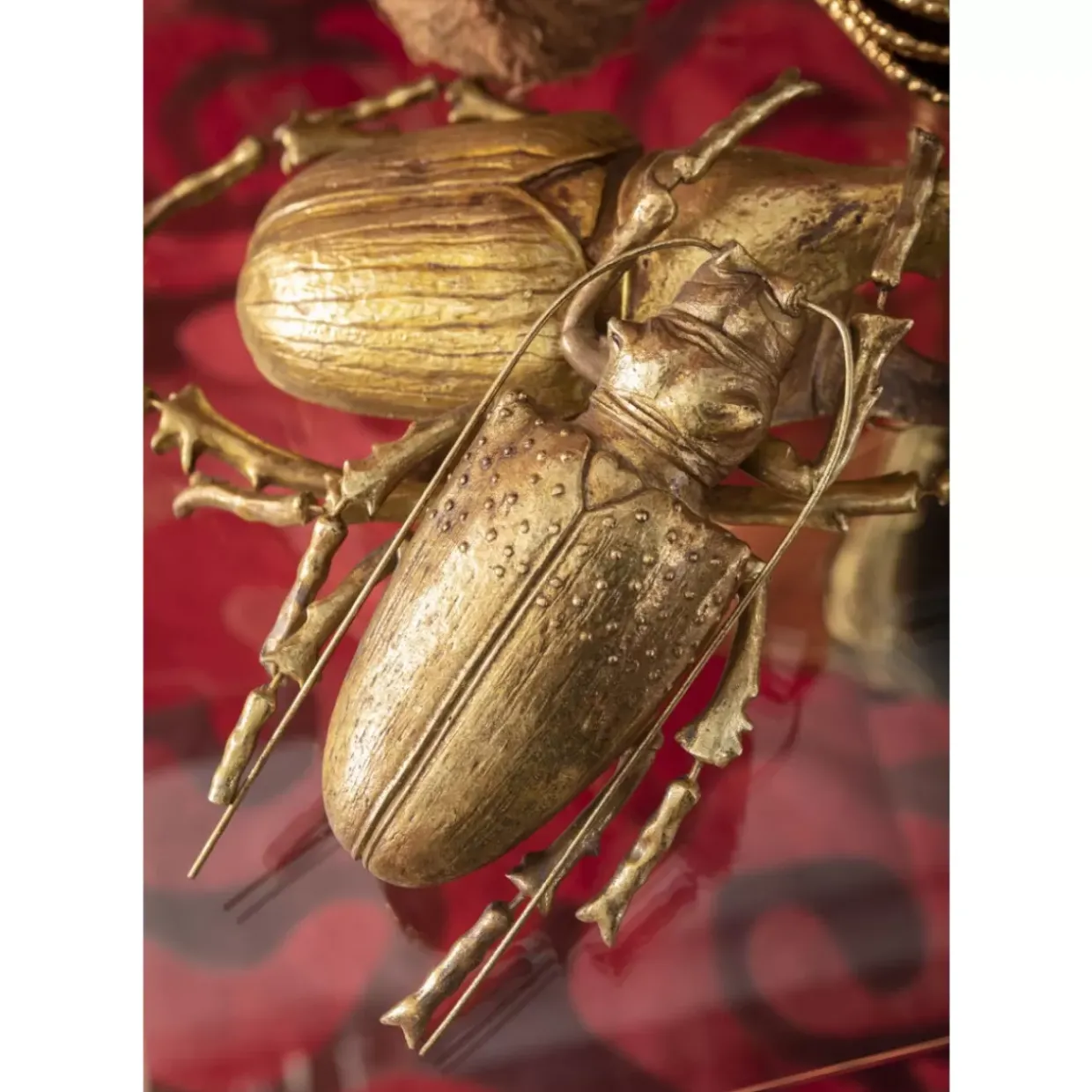 Wandschmuck Longicorn Beetle Gold