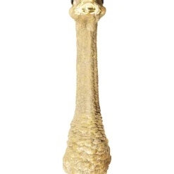 Wandschmuck Ostrich Gold