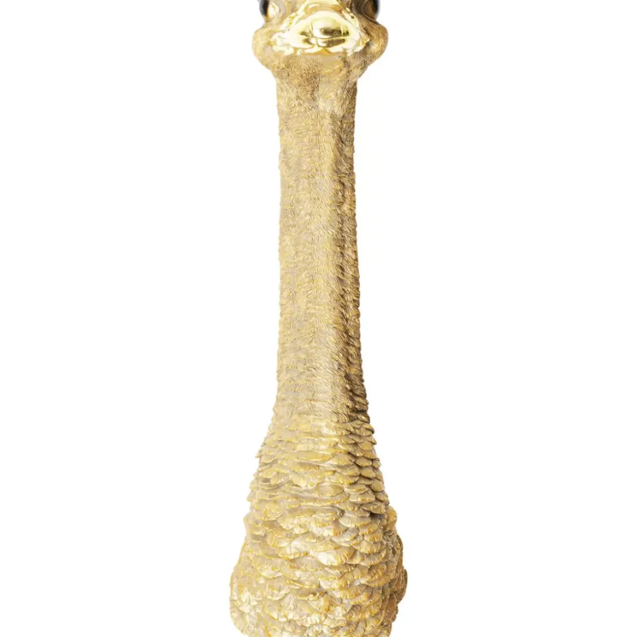Wandschmuck Ostrich Gold
