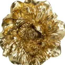 Wandschmuck Peony Gold