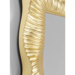 Wandspiegel Wavy Brass 94X124Cm
