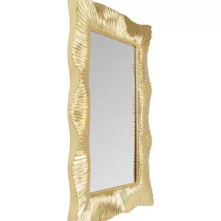 Wandspiegel Wavy Brass 94X124Cm