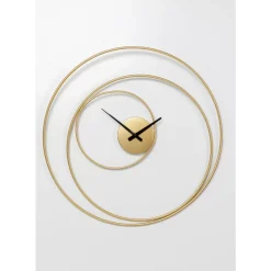 Wanduhr Circular Gold O74Cm