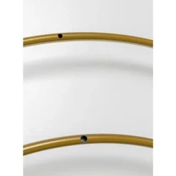 Wanduhr Circular Gold O74Cm