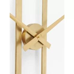 Wanduhr Clip Gold O107Cm