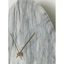 Wanduhr Desire Marble Weis