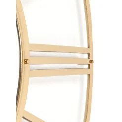 Wanduhr Giant Gold O120Cm