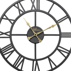 Wanduhr Roman Schwarz O41Cm