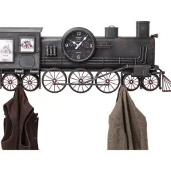 Wanduhr Train