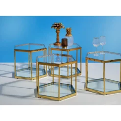 Weinglas Diamond Gold Rim