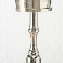 Weinkuhler Pillar Silber