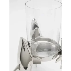 Windlicht Shark Family 23Cm